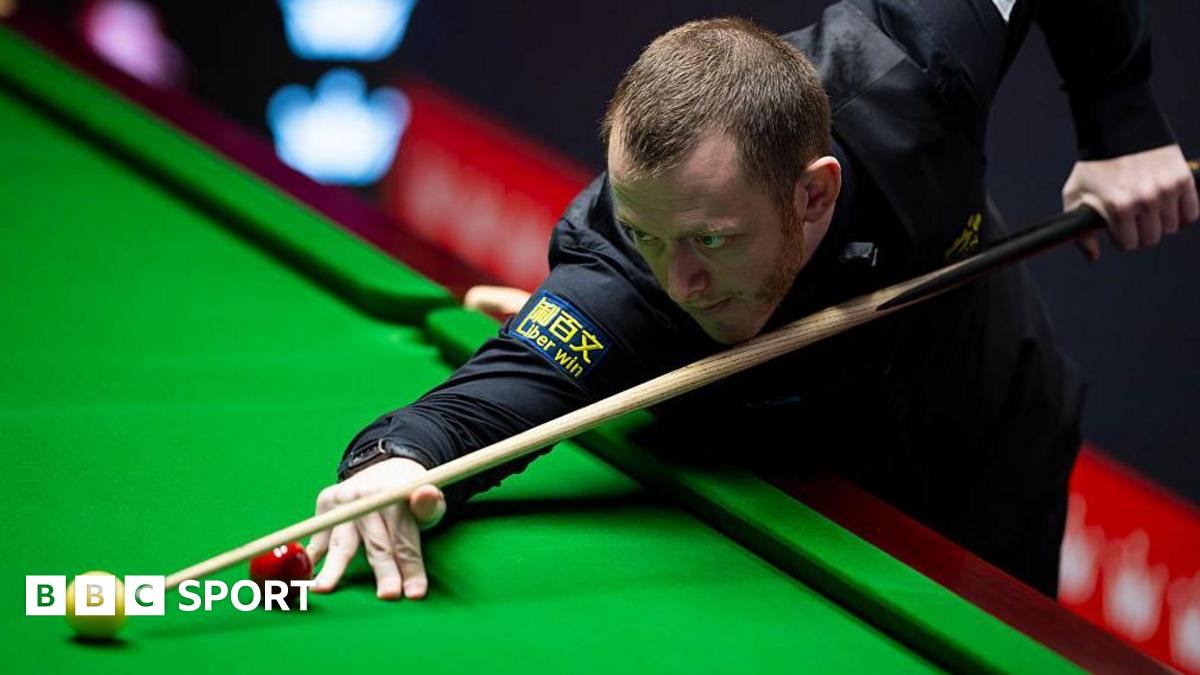 Mark Allen and Zhang Anda tied at 6-6 as World Snooker Championship first-round match resumes this afternoon