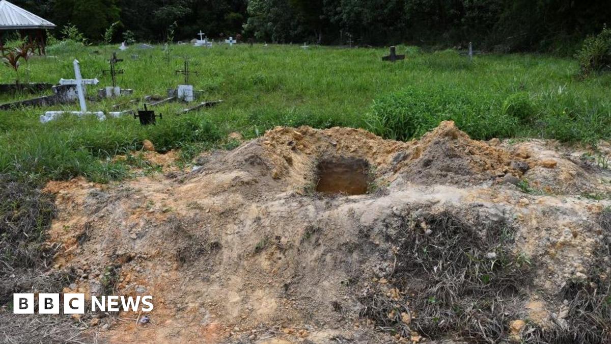 Fifty infants and six adults found dumped in Trinidad cemetery grave