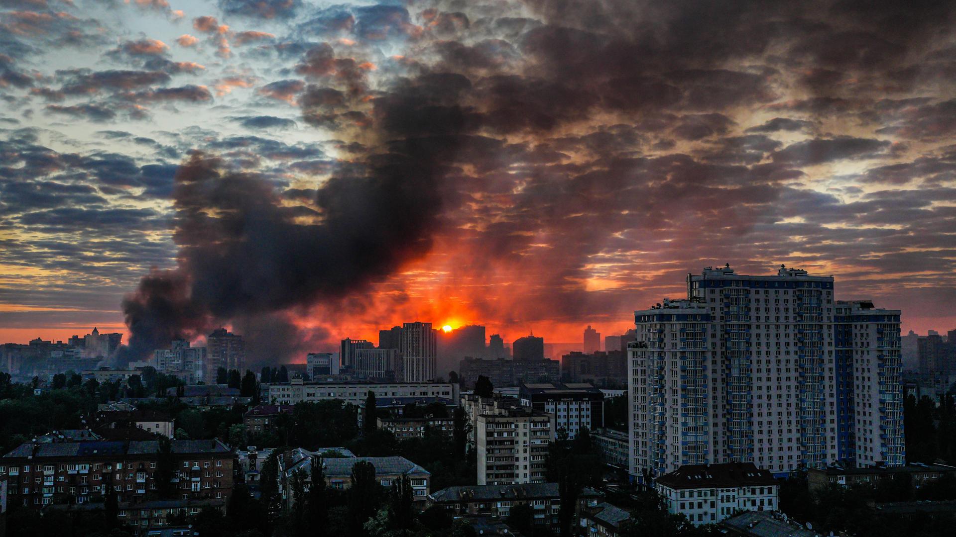 A Night of Escalation: Kyiv Under Fire