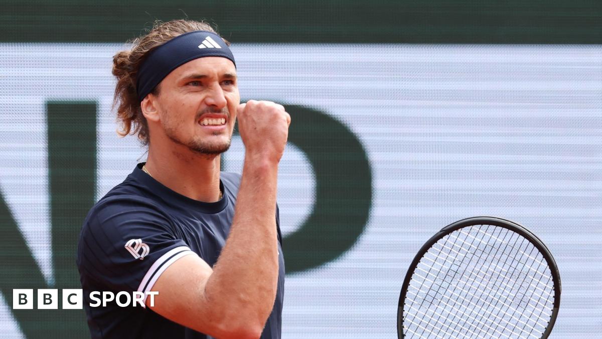 Zverev claims French Open final spot with dominant win over Menšík